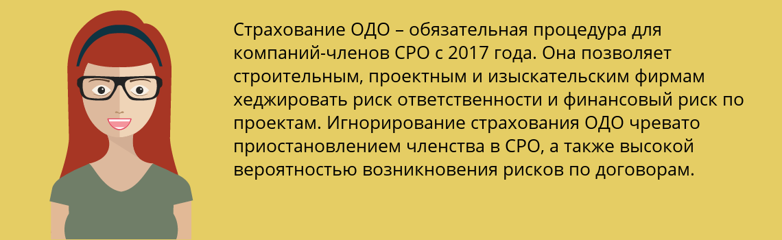 Оформить страхование ОДО (обеспечение договорной ответственности)